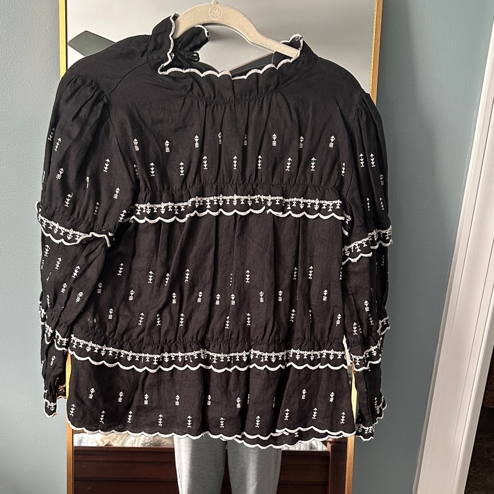 Isabel Marant Black and White Blouse